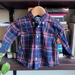 Ralph Lauren Boys Plaid Shirt